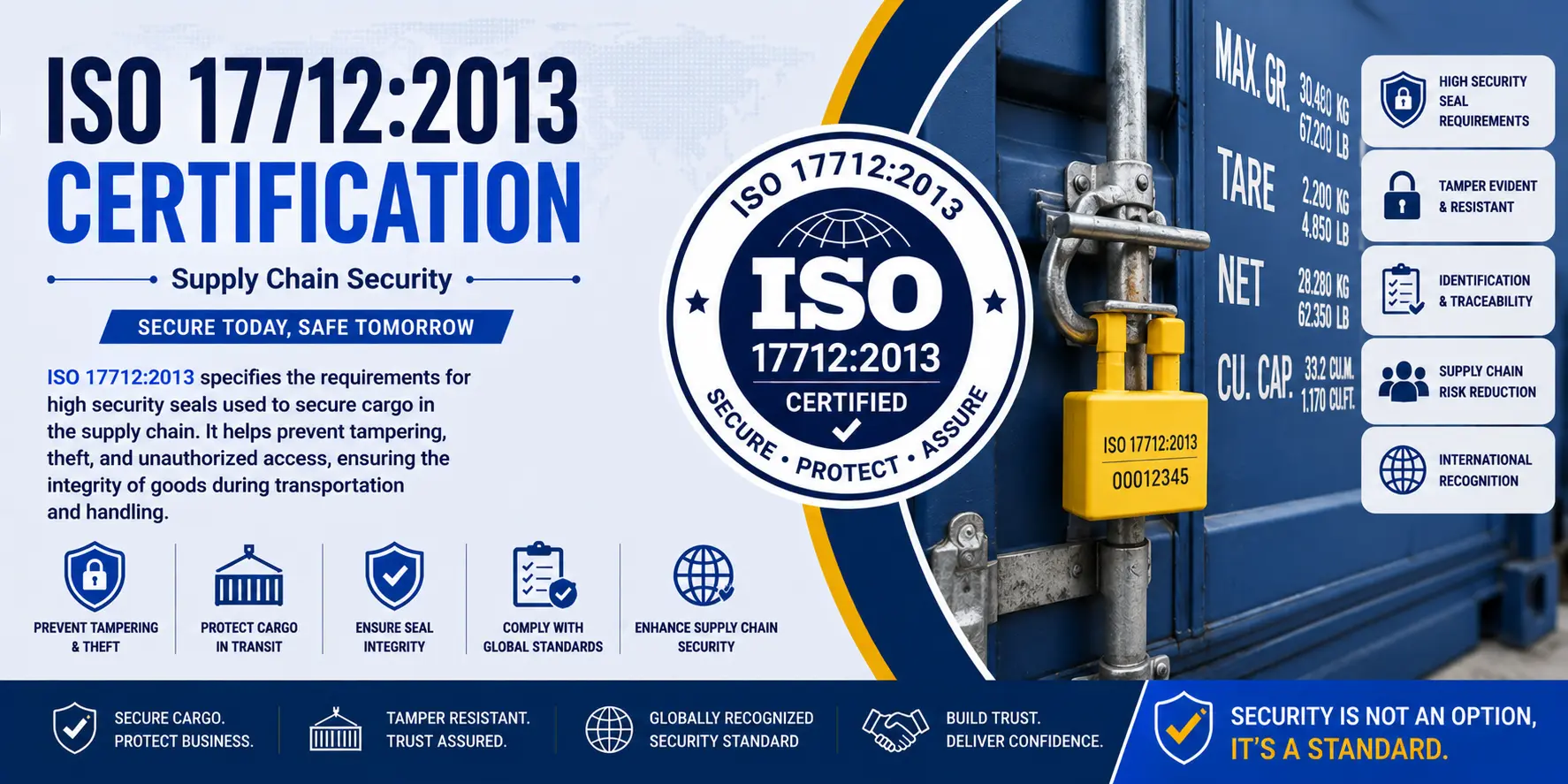 PAS ISO 17712 Certification