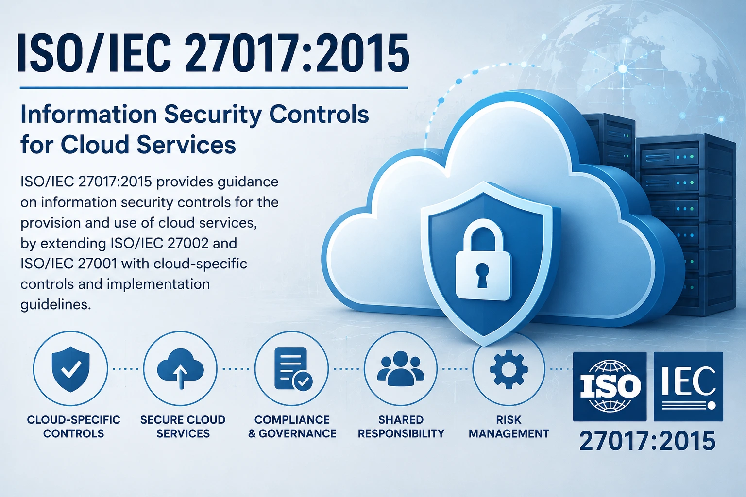 ISO/IEC 27017:2015 – Information Security Controls for Cloud Services